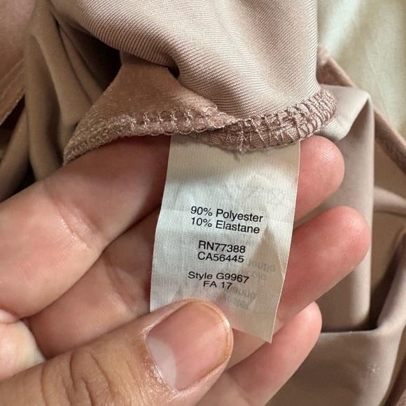 Madewell Velvet Wrap Bodysuit - Picture 5 of 11